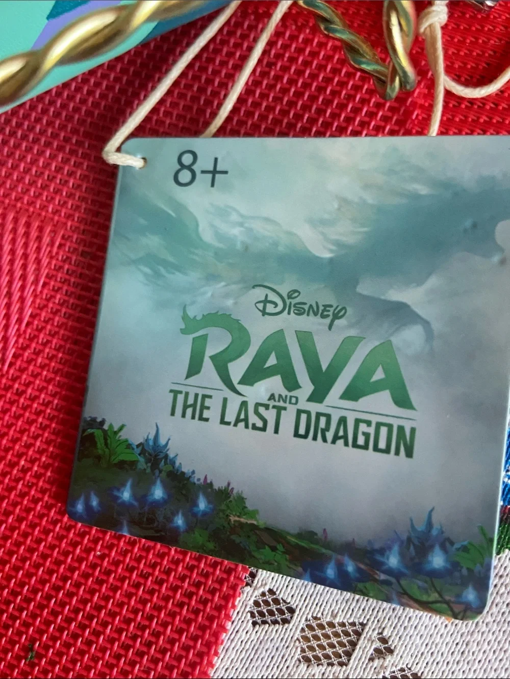 Disney  LoungeFly Raya The Last Dragon Face Zip Wallet - Teal & Lavender